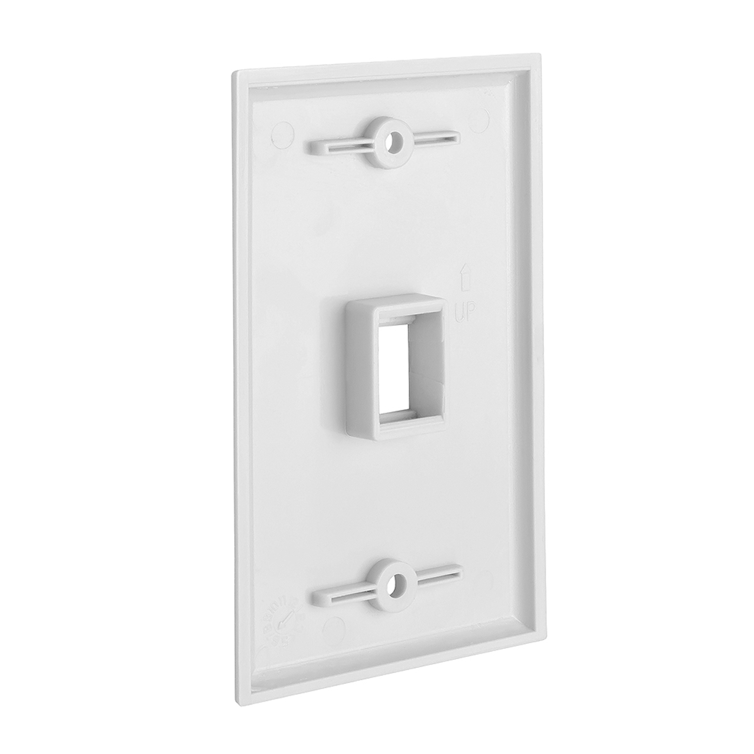 Keystone Wall Plate Jack Insert RJ45 CAT5e CAT6 White Face Plate LOT - Afbeelding 9 van 93