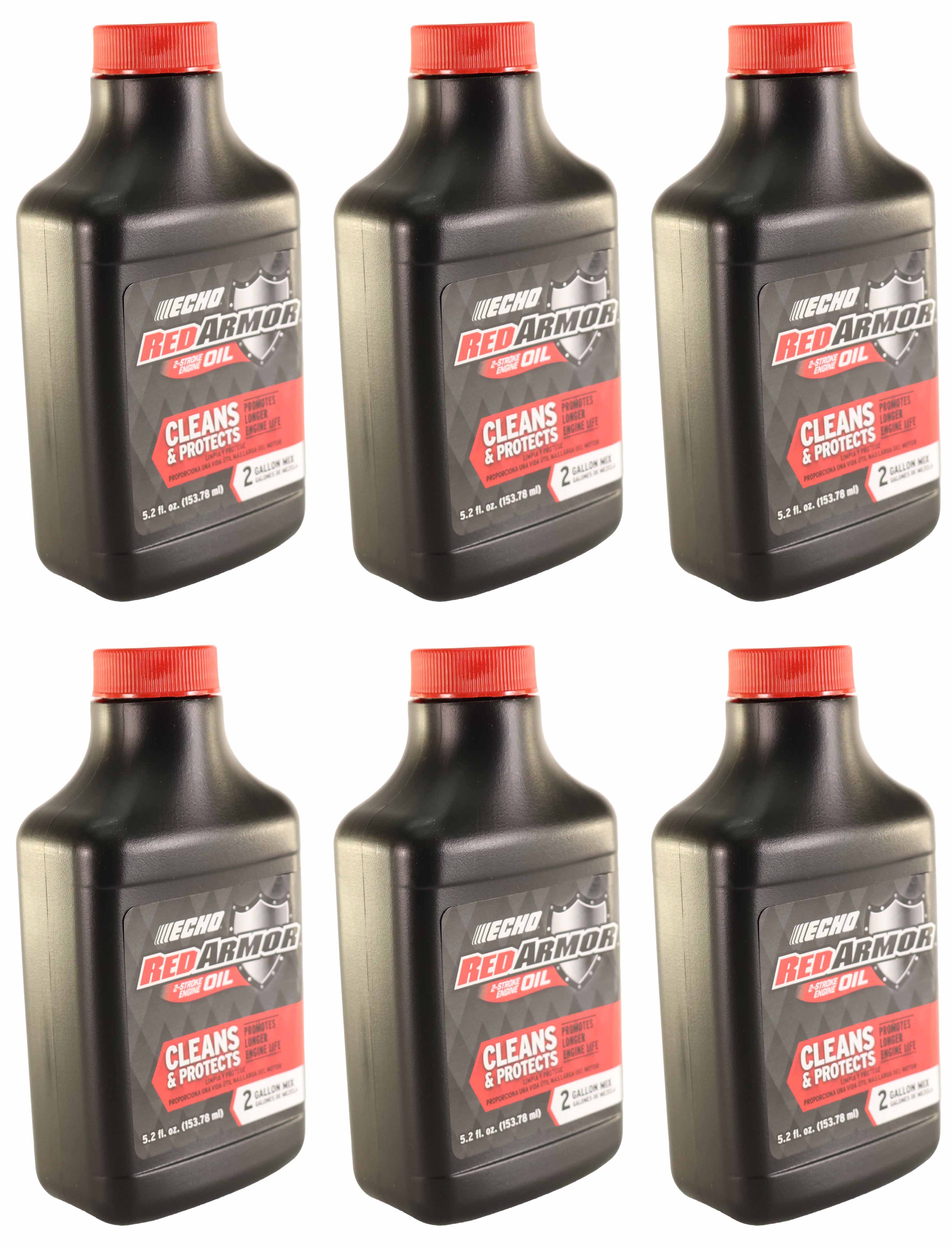 Echo Original Equipment Red Armor 2-Cycle Engine Oil (5.2 fl oz Bottle) -