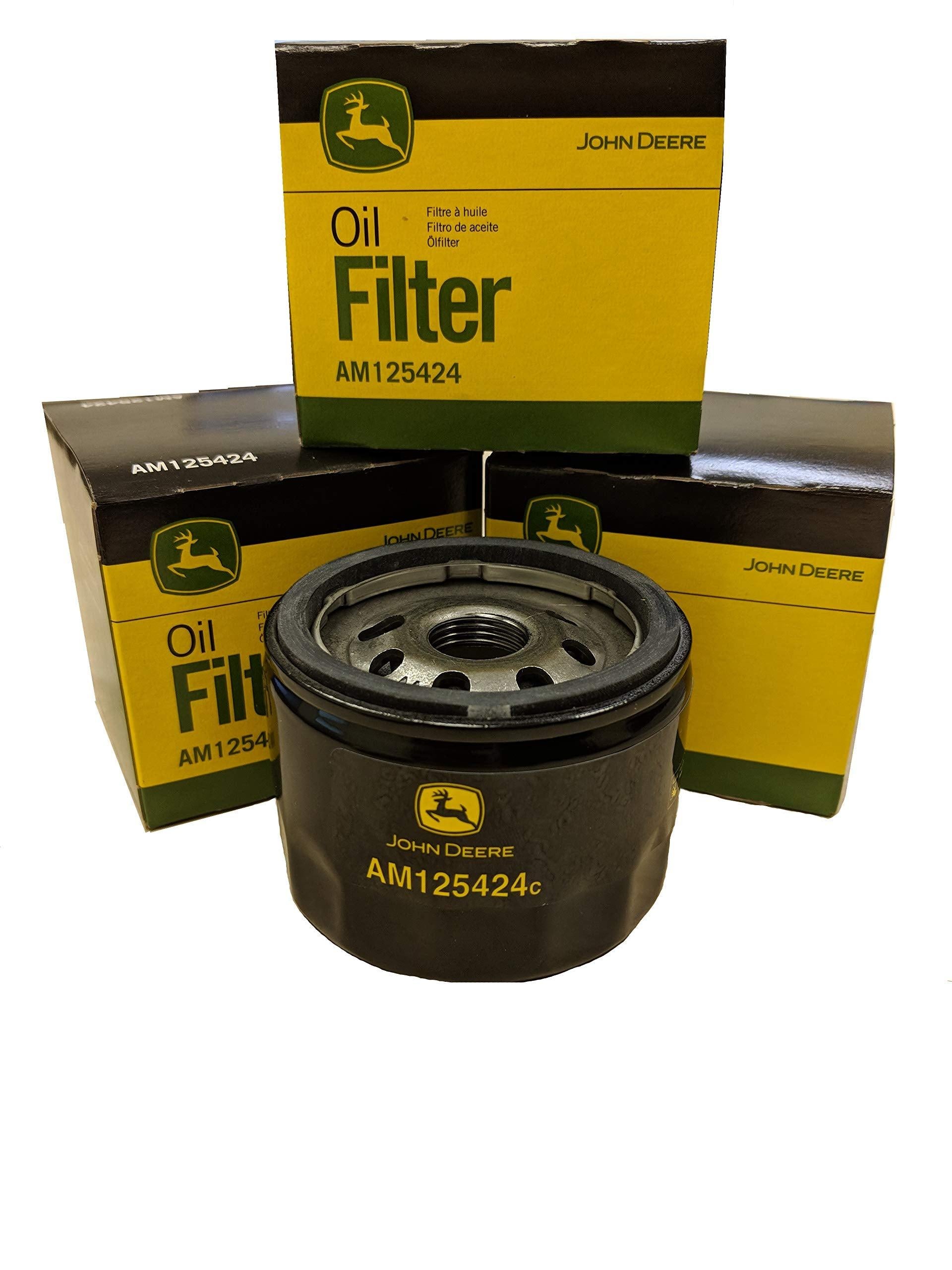 John Deere Original Equipment Oil Filters - AM125424 MULTI-PACKS