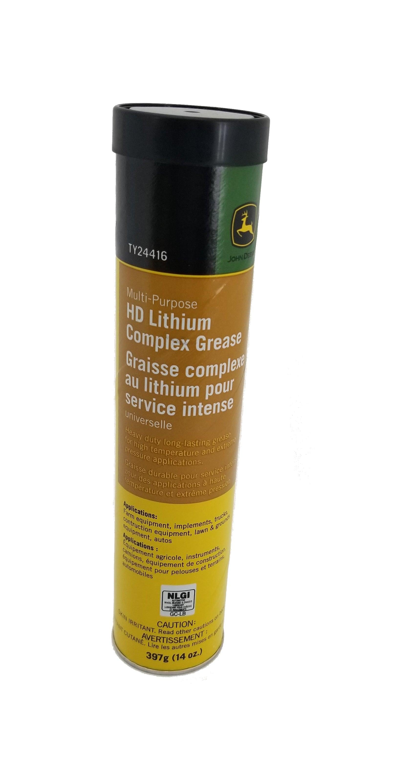 John Deere Multi-Purpose HD Lithium Complex Grease – TY24416