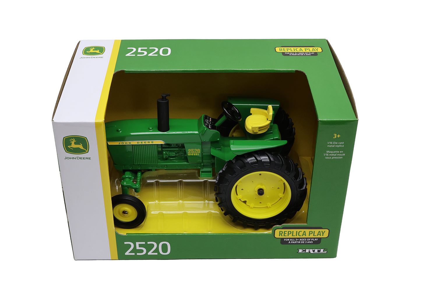 Trattore John Deere 2520 Diesel ERTL 1/16 Scala 45581 Nuovo In Scatola FFA