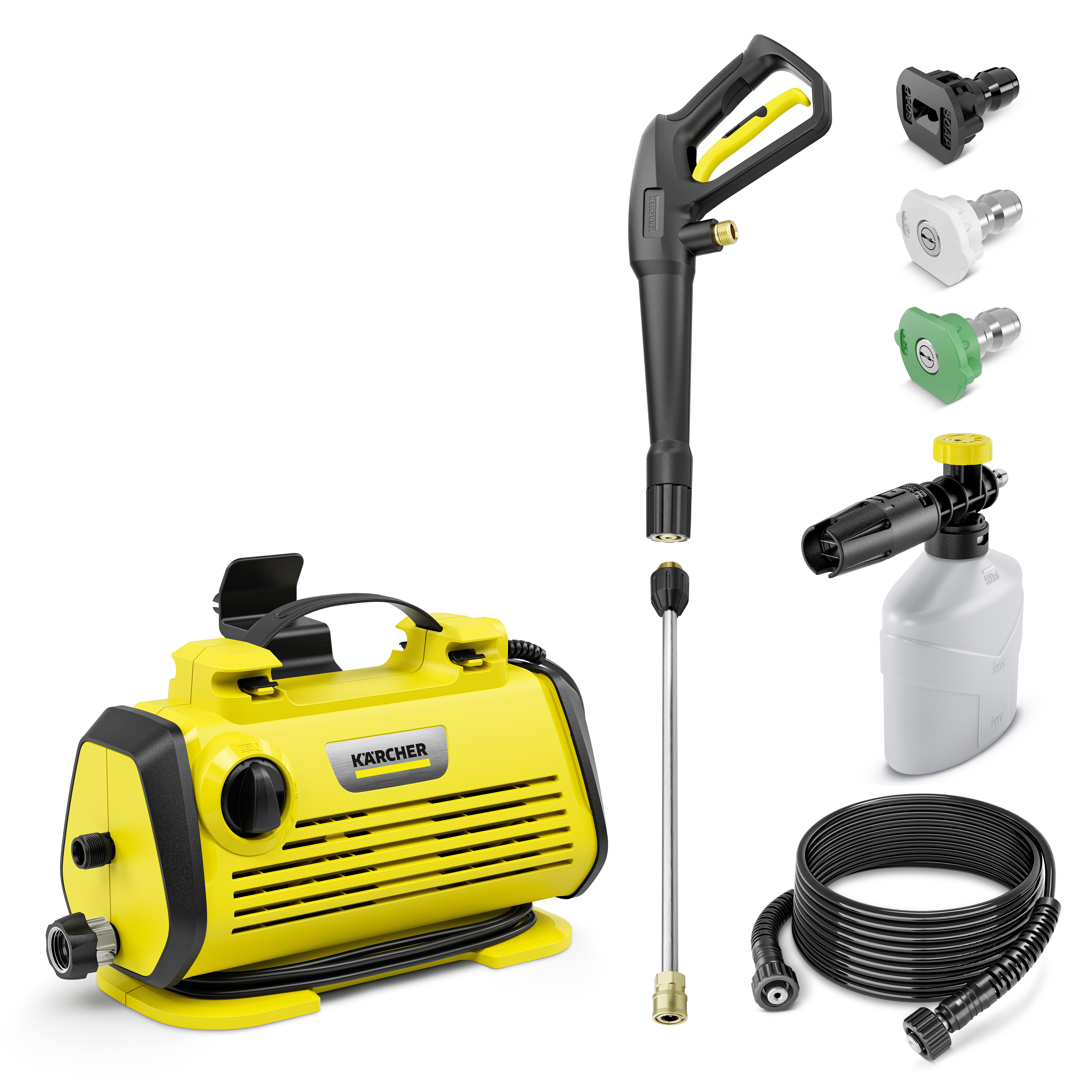 Karcher K 3 Horizontal FC Max 1700PSI Pressure Washer with Spray