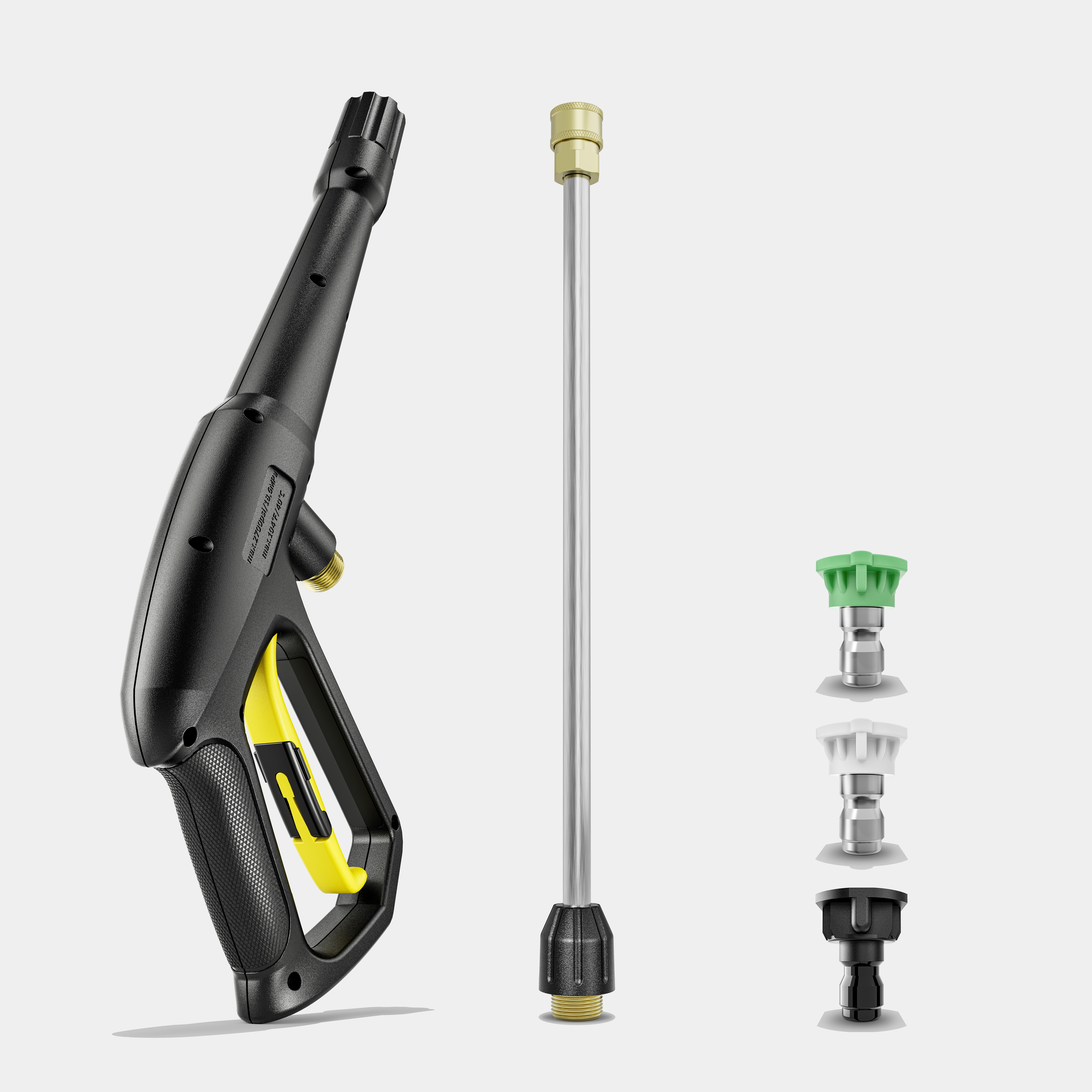 Karcher K 3 Horizontal FC Max 1700PSI Pressure Washer with Spray
