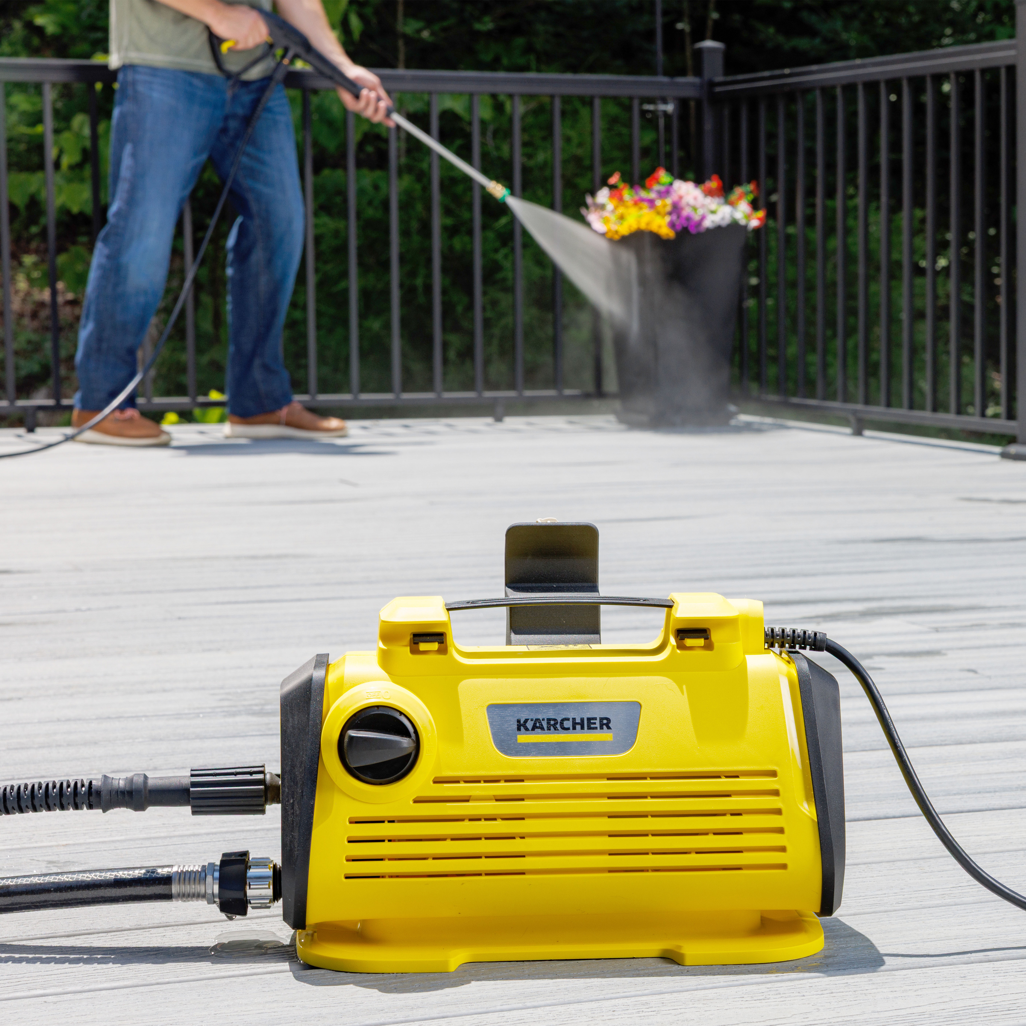 Karcher K 3 Horizontal FC Max 1700PSI Pressure Washer with Spray Wand 1.2 GPM detailed image 6