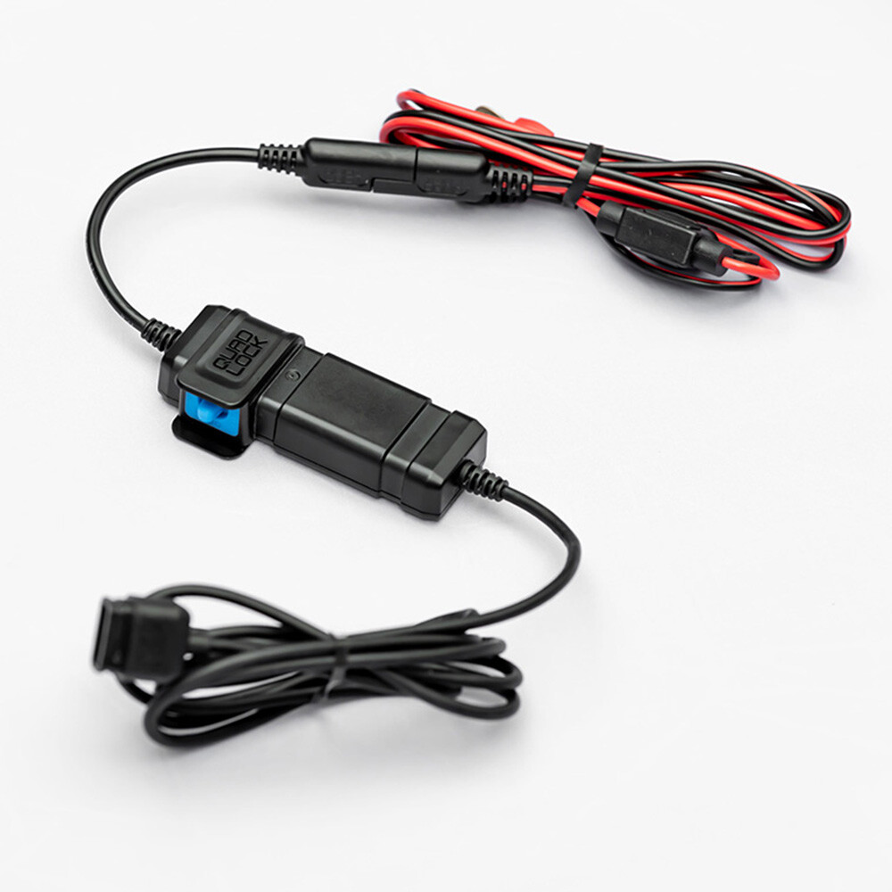 Quad Lock Adaptateur Intelligent Étanche 12V vers USB pour Motos, Bateaux, Caravanes - Photo 1 sur 7