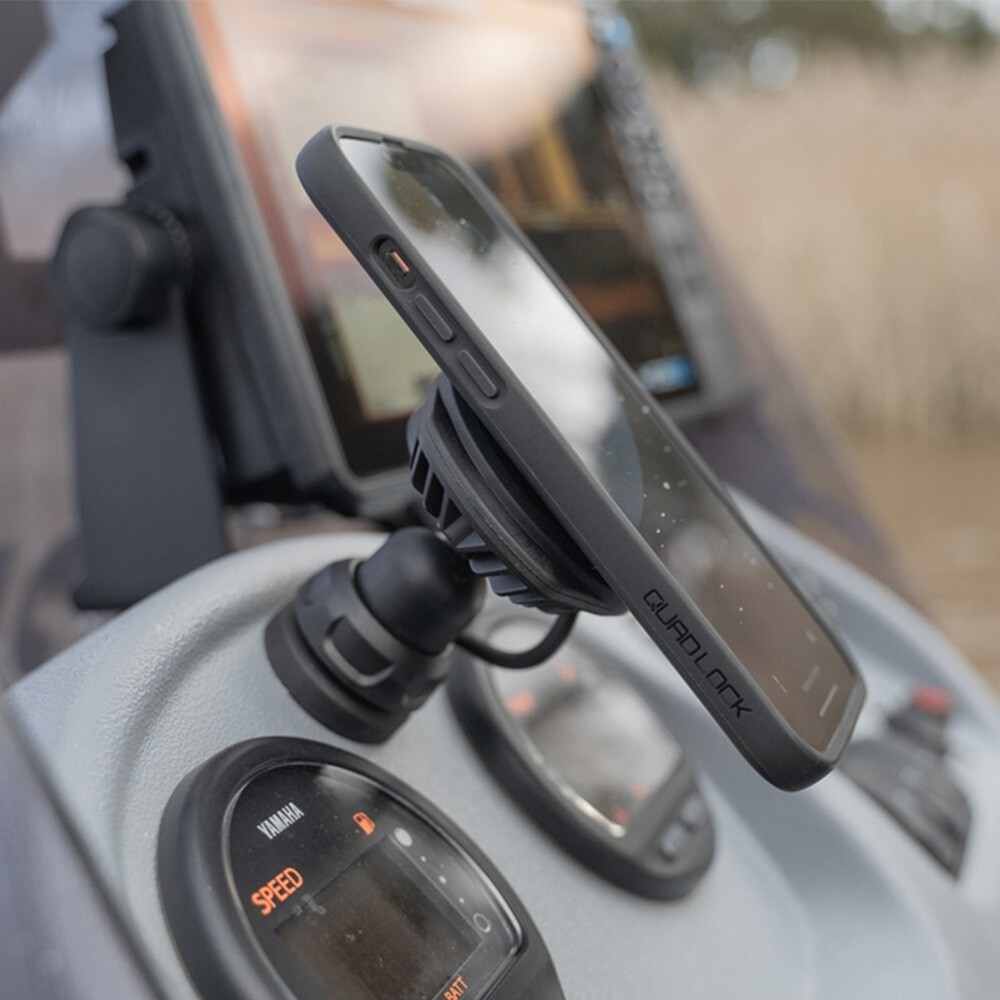 Tête de charge sans fil étanche Quad Lock 12V - 24V - Photo 9 sur 10