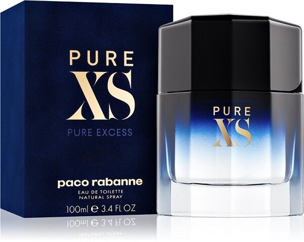 PURE XS FOR MEN 100ML EDT SPRAY BY PACO RABANNE 3349668576173
