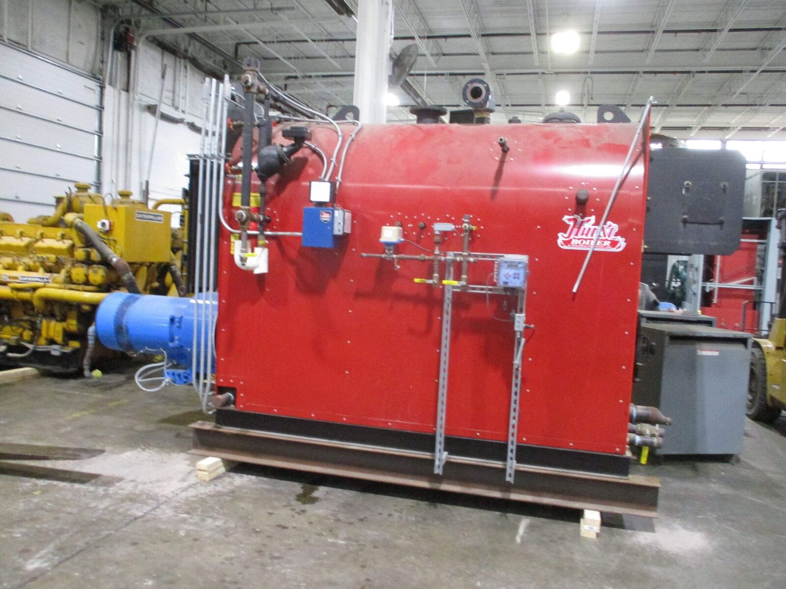 Hurst Firebox Low Pressure Steam Boiler S 45-152 152HP 15PSI 5244