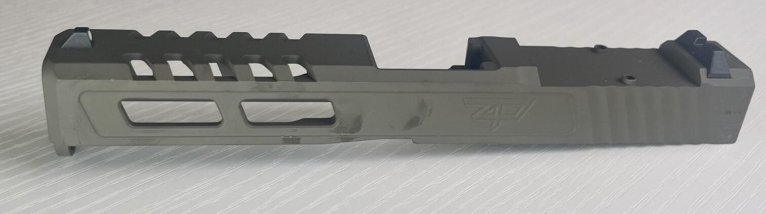 Zaffiri Precision ZPS.2 Stripped Slide RMR For Glock 17 Gen 3 - ODG 8 Responsive image