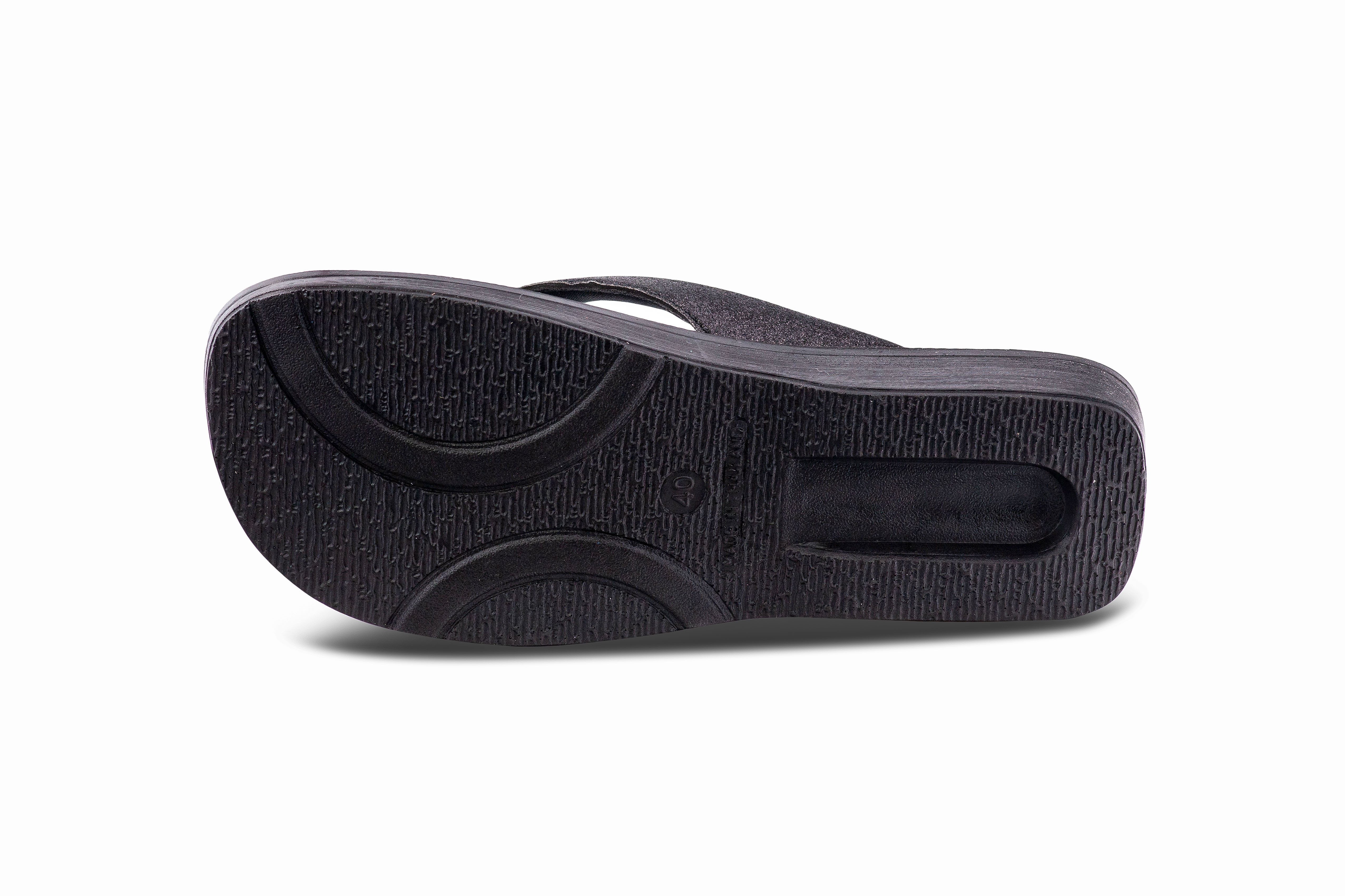 AEROTHOTIC Original Orthotic Comfort Thong Sandal Flip Flops - Crystal - Imagen 6 de 12
