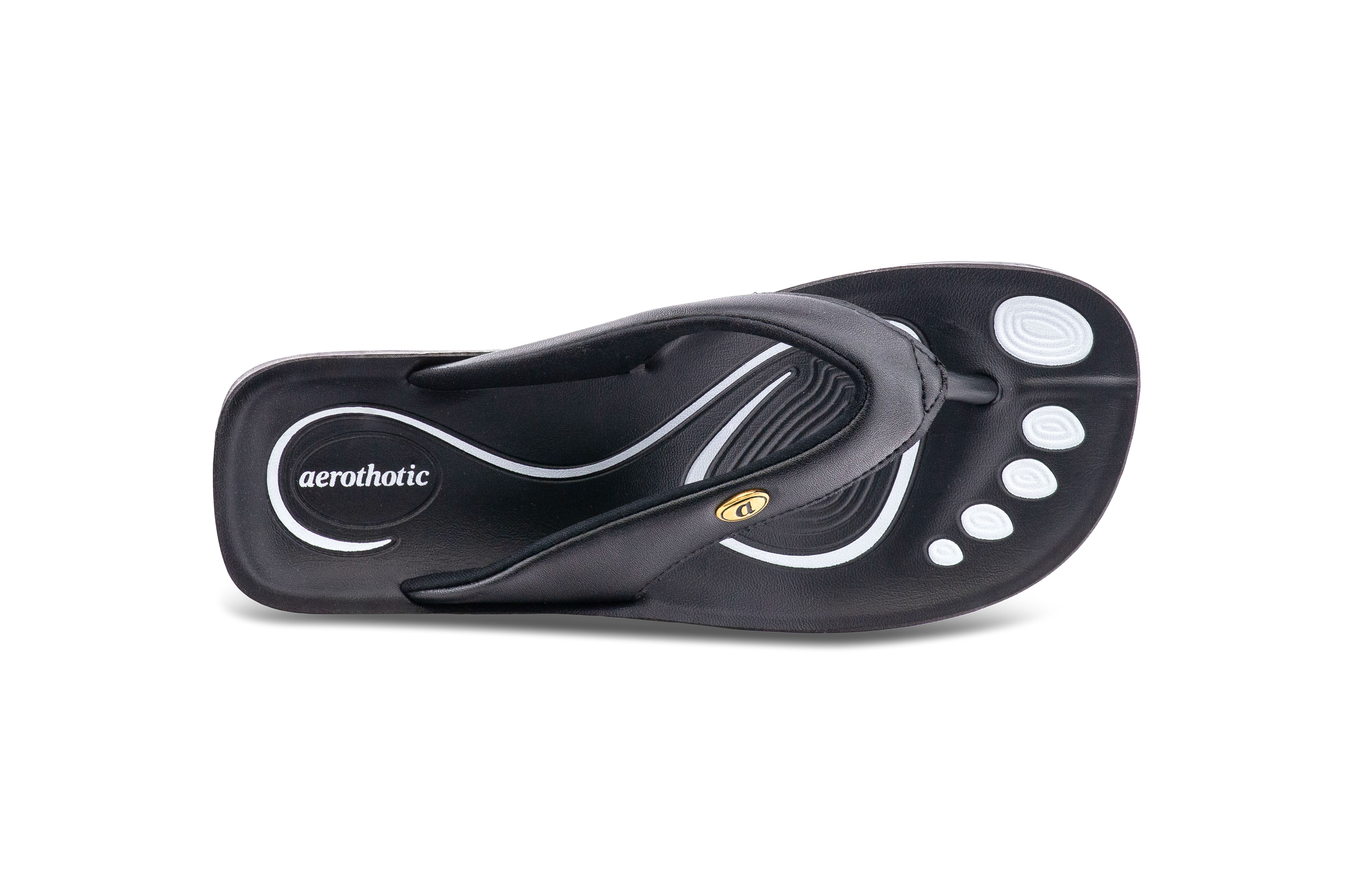 AEROTHOTIC Womens Comfortable Orthotic Flip-Flops Sandal - Pearly - Picture 5 of 12