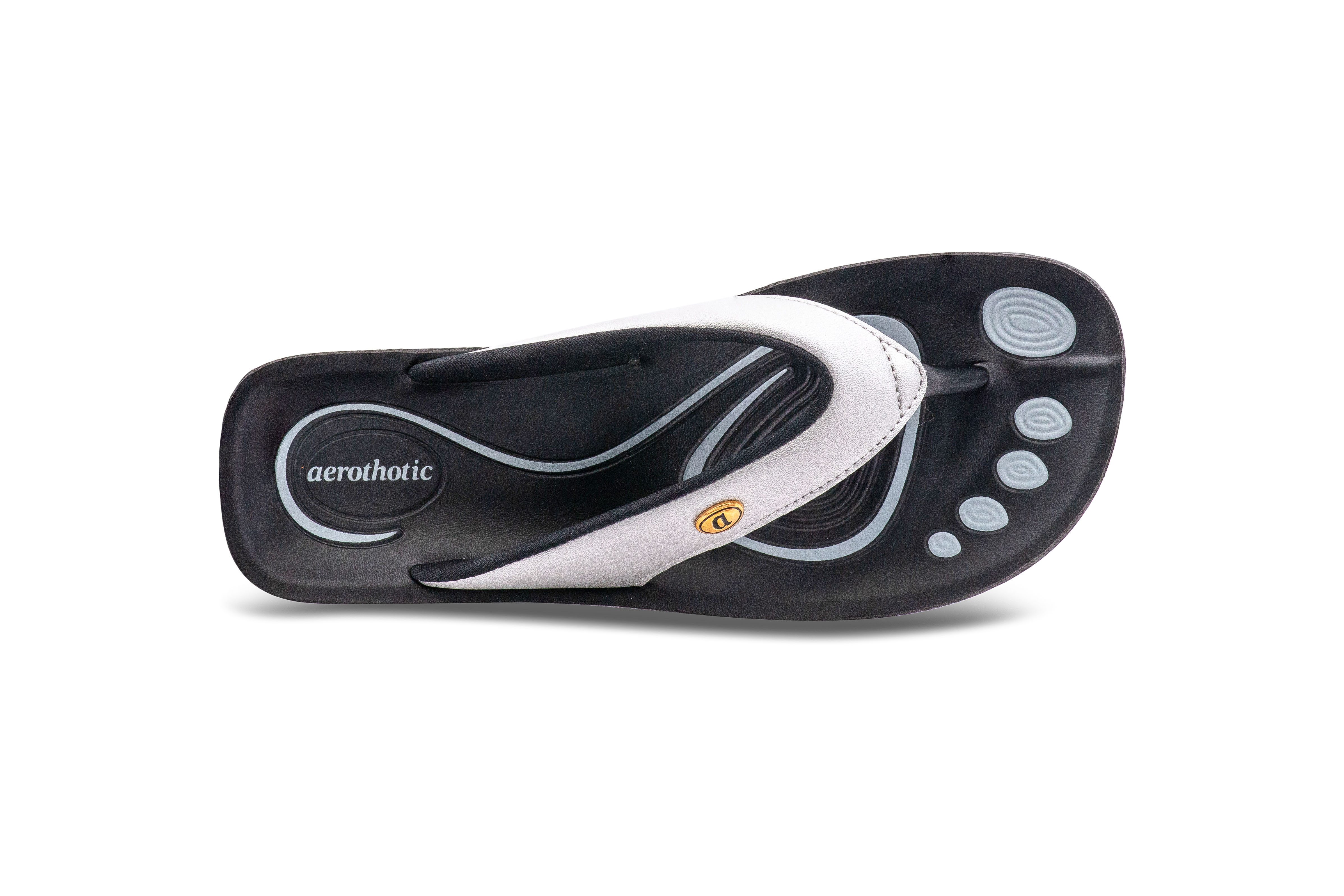AEROTHOTIC Womens Comfortable Orthotic Flip-Flops Sandal - Pearly - Picture 11 of 12
