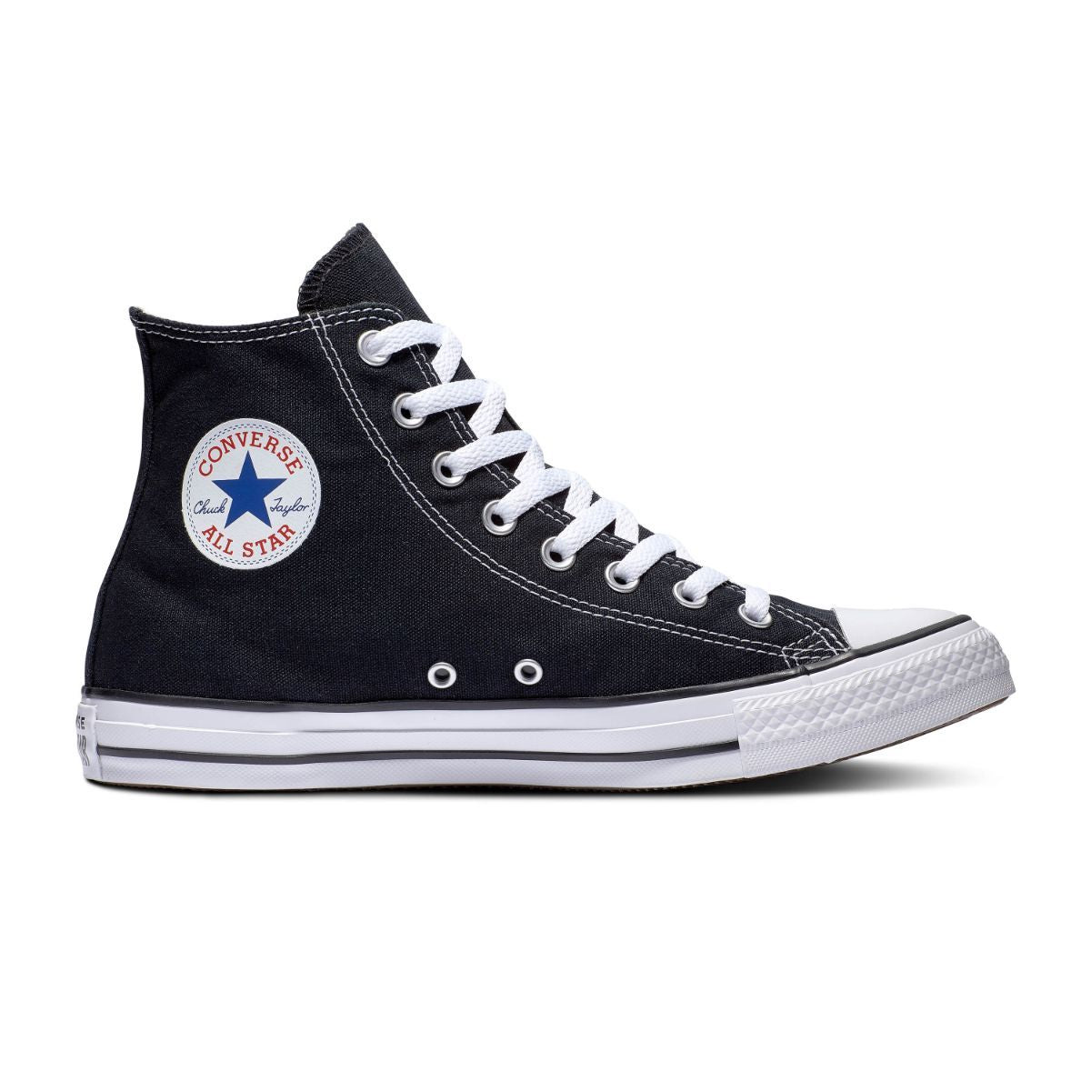 UNISEX M91 CHUCK TAYLOR ALL STAR SHOES HI BLACK/WHITE M9160-001 SIZE 10.5