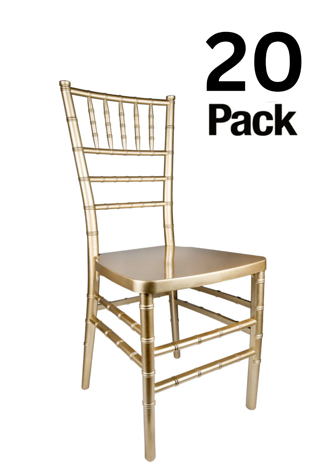 ToughResin Mono-Frame Chiavari Chair, 20 Chair Bundle, Fully Assembled - Picture 31 of 47