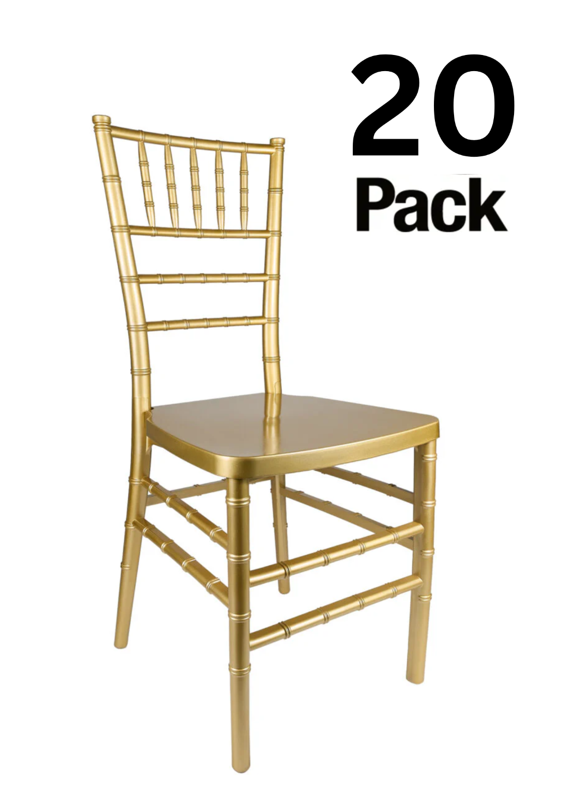 ToughResin Mono-Frame Chiavari Chair, 20 Chair Bundle, Fully Assembled - Picture 13 of 47