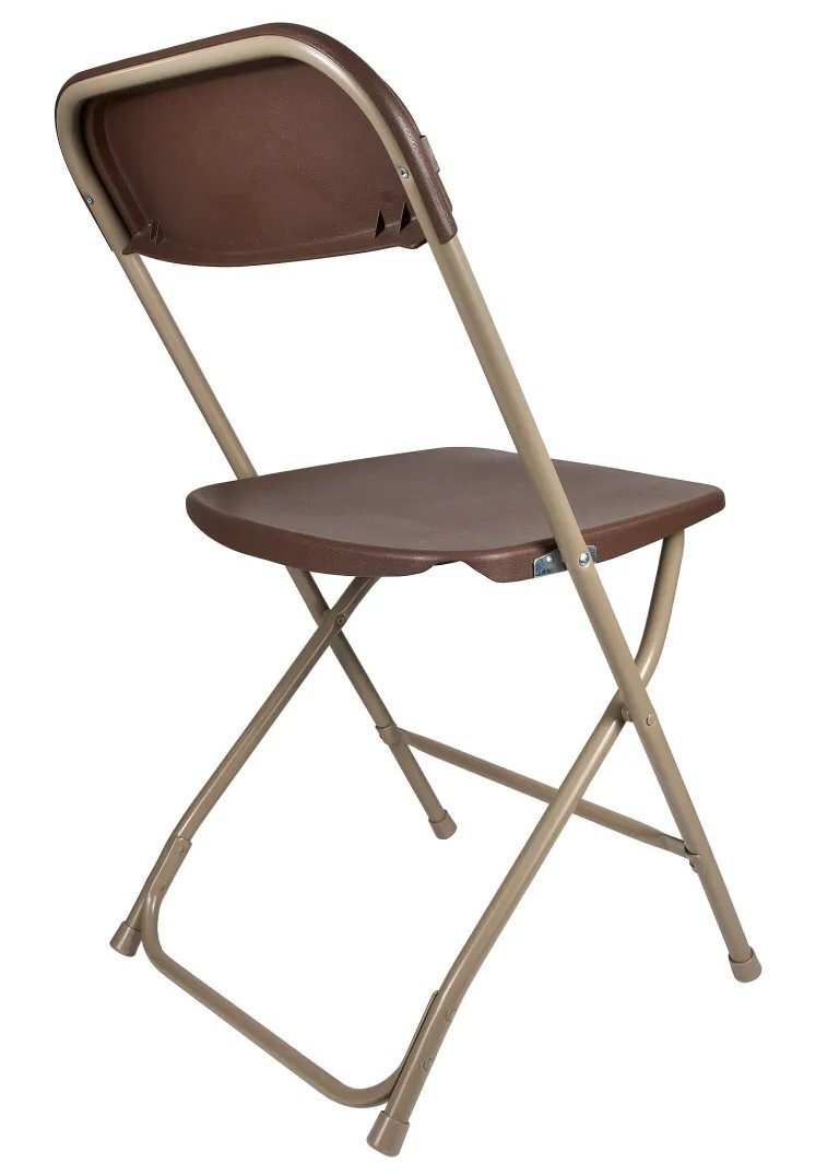 Folding Chair (Steel-Poly) by Chivari, 650 lbs, Wedding, Party, 10 Pack Bundle - Picture 25 of 32