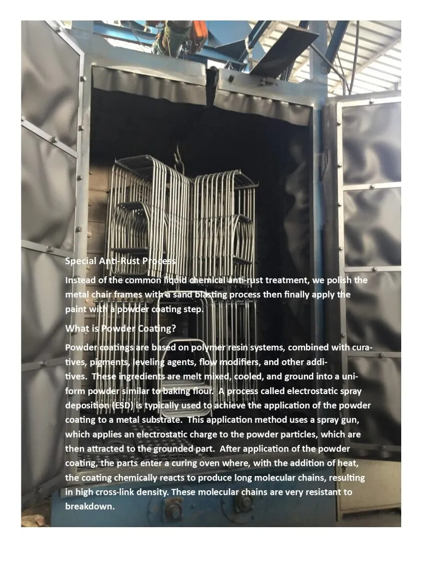 Folding Chair (Steel-Poly) by Chivari, 650 lbs, Wedding, Party, 10 Pack Bundle - Picture 31 of 32