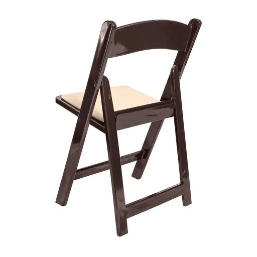 Resin Folding Chair with Cushion, 500lb Capacity, Indoor/Outdoor Use, Chivari - Picture 12 of 20