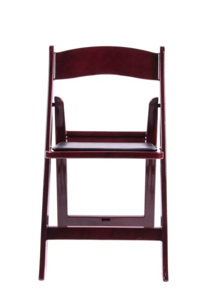 Resin Folding Chair with Cushion, 500lb Capacity, Indoor/Outdoor Use, Chivari - Picture 17 of 20