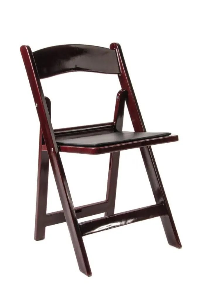 Resin Folding Chair with Cushion, 500lb Capacity, Indoor/Outdoor Use, Chivari - Picture 19 of 20