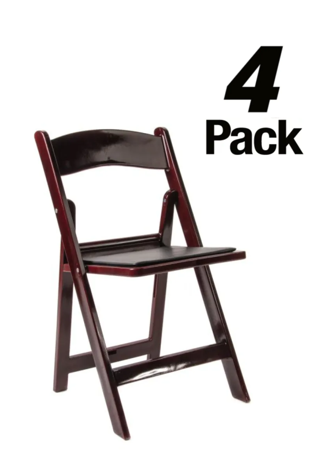 Resin Folding Chair with Cushion, 500lb Capacity, Indoor/Outdoor Use, Chivari - Picture 14 of 20