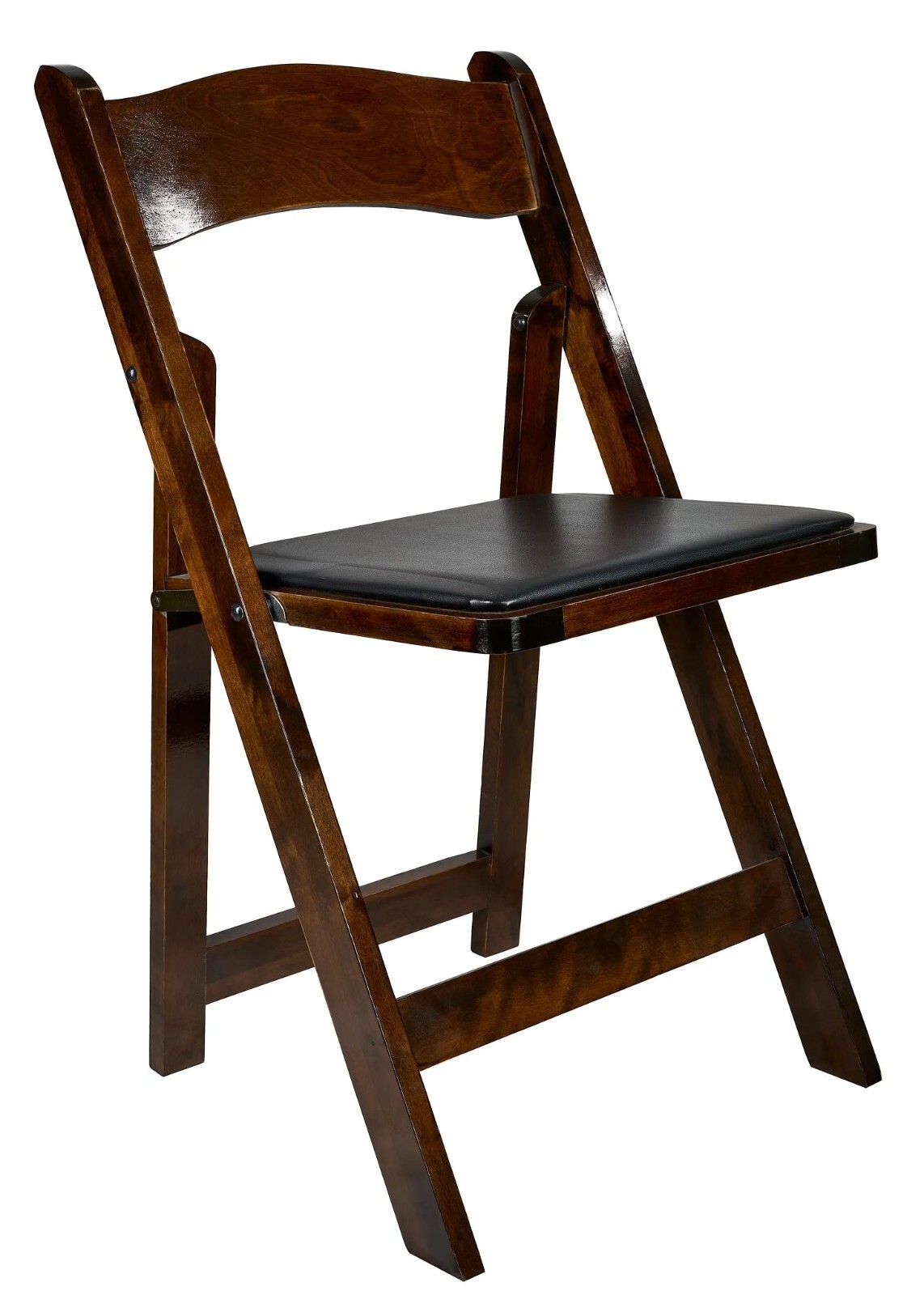 Wood Folding Chair with Cushion by Chivari, 4 Chair Bundle by Chivari - Picture 5 of 18