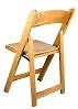 Wood Folding Chair with Cushion by Chivari, 4 Chair Bundle by Chivari - Picture 17 of 18