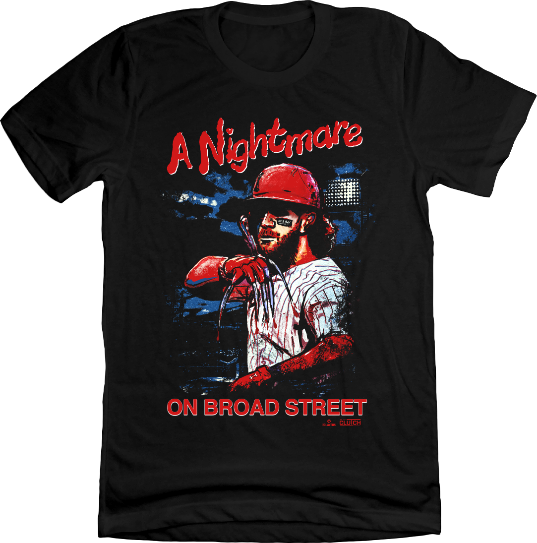 In The Clutch Bryce Harper Nightmare on Broad Street Unisex T-Shirt,