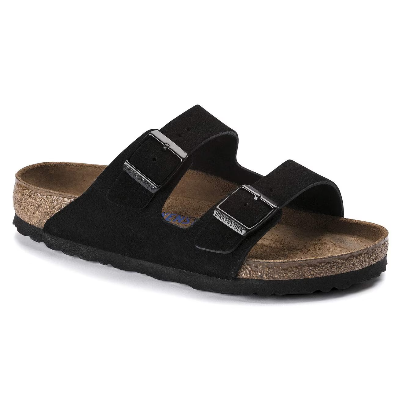 Birkenstock Unisex Arizona Soft Footbed Suede Leather Sandals, Various Colors,