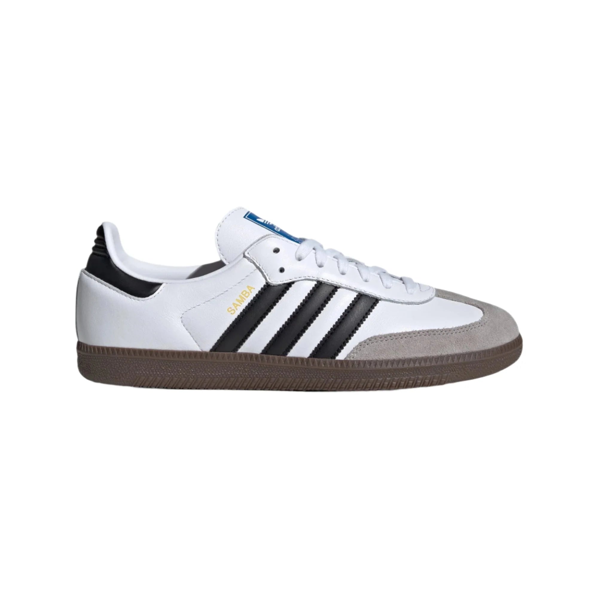 Size 13 - adidas Samba OG Low White Black Gum for sale online | eBay