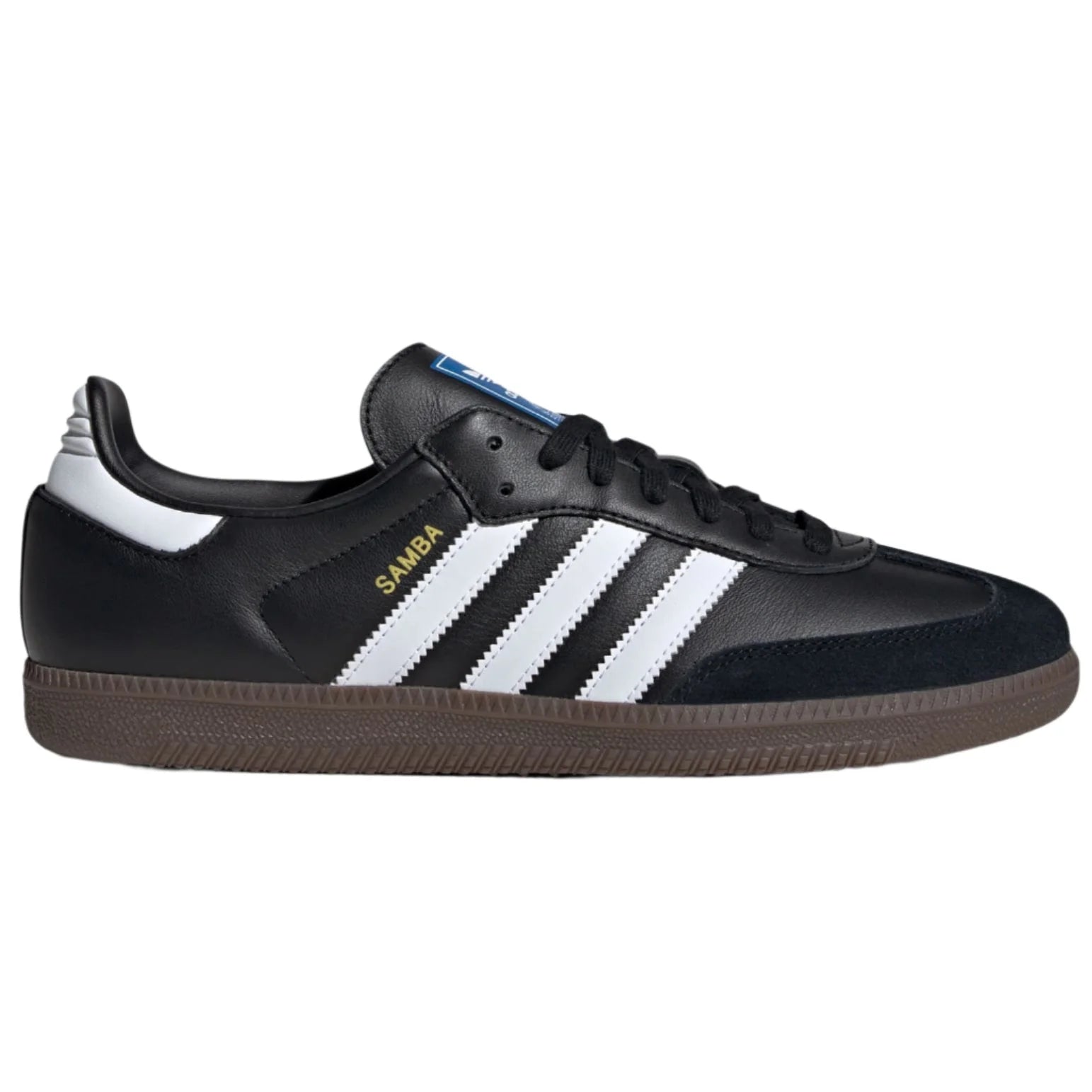 Size 12.5 - adidas Samba OG Low White Black Gum for sale online | eBay