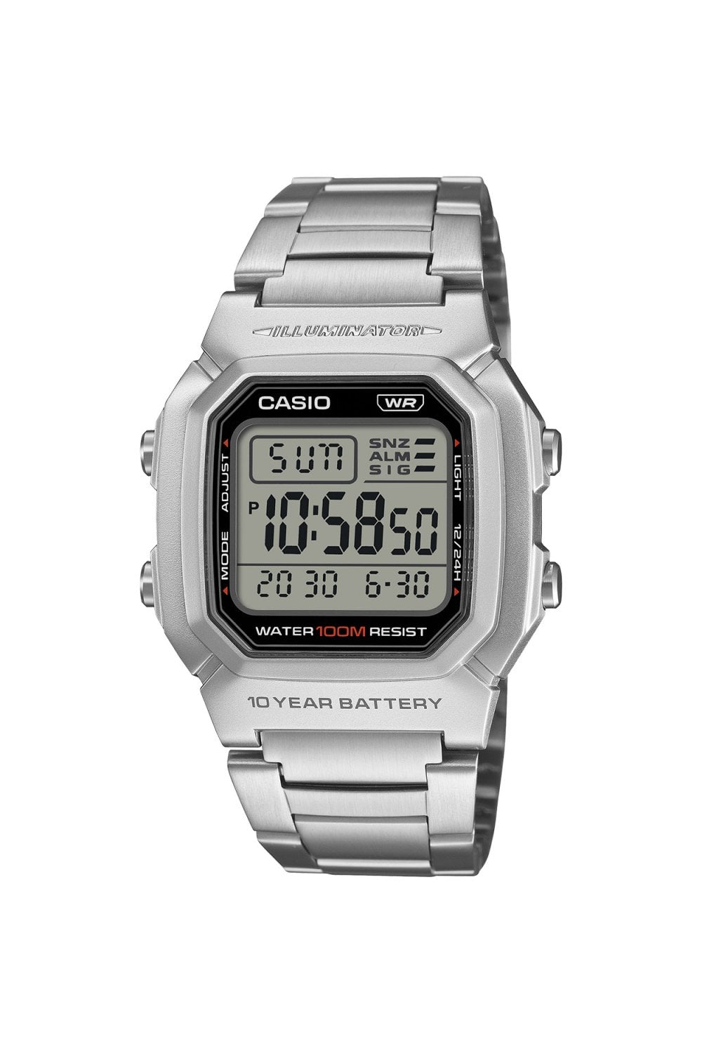 Casio Collection Digital Bracelet Watch W-800HD-1AVEF