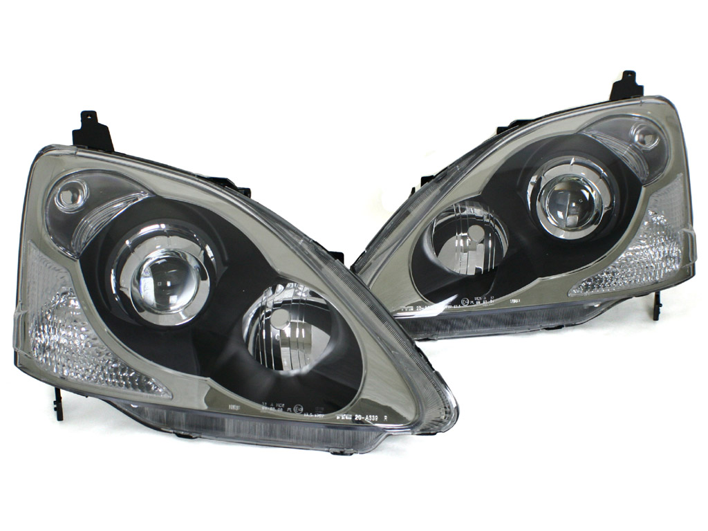 02-05 HONDA CIVIC SI EP3 HATCHBACK JDM STYLE PROJECTOR HEADLIGHTS
