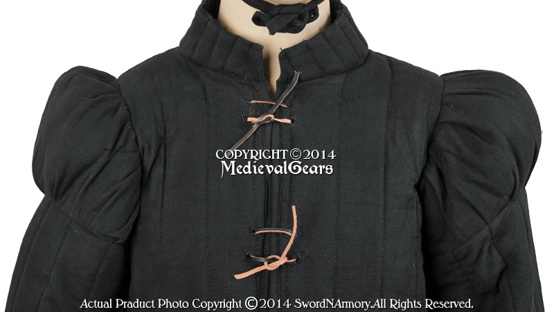 Gambeson Type7 Medieval Padded Overcoat SCA WMA LARP Arming Jacket - Picture 18 of 19
