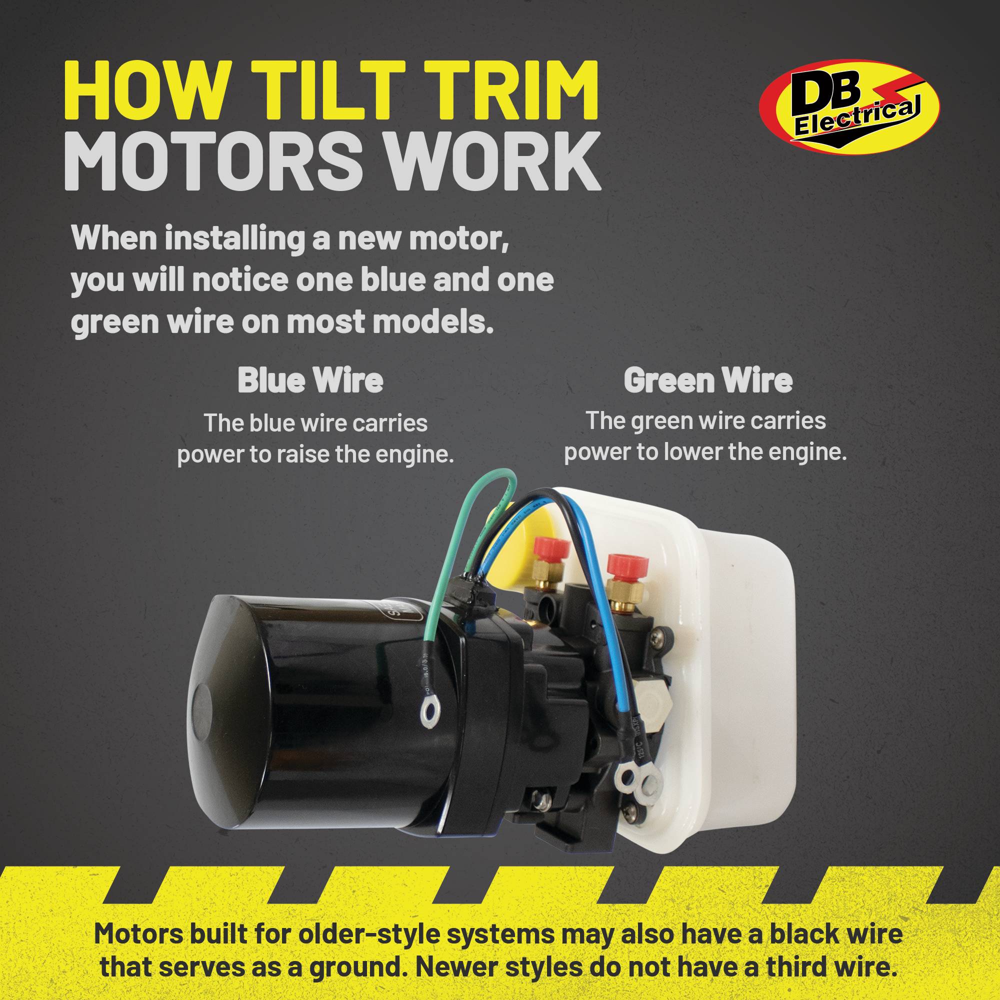 TILT TRIM MOTOR for MERCRUISER w/ Reservoir and Pump PT500N PT500N