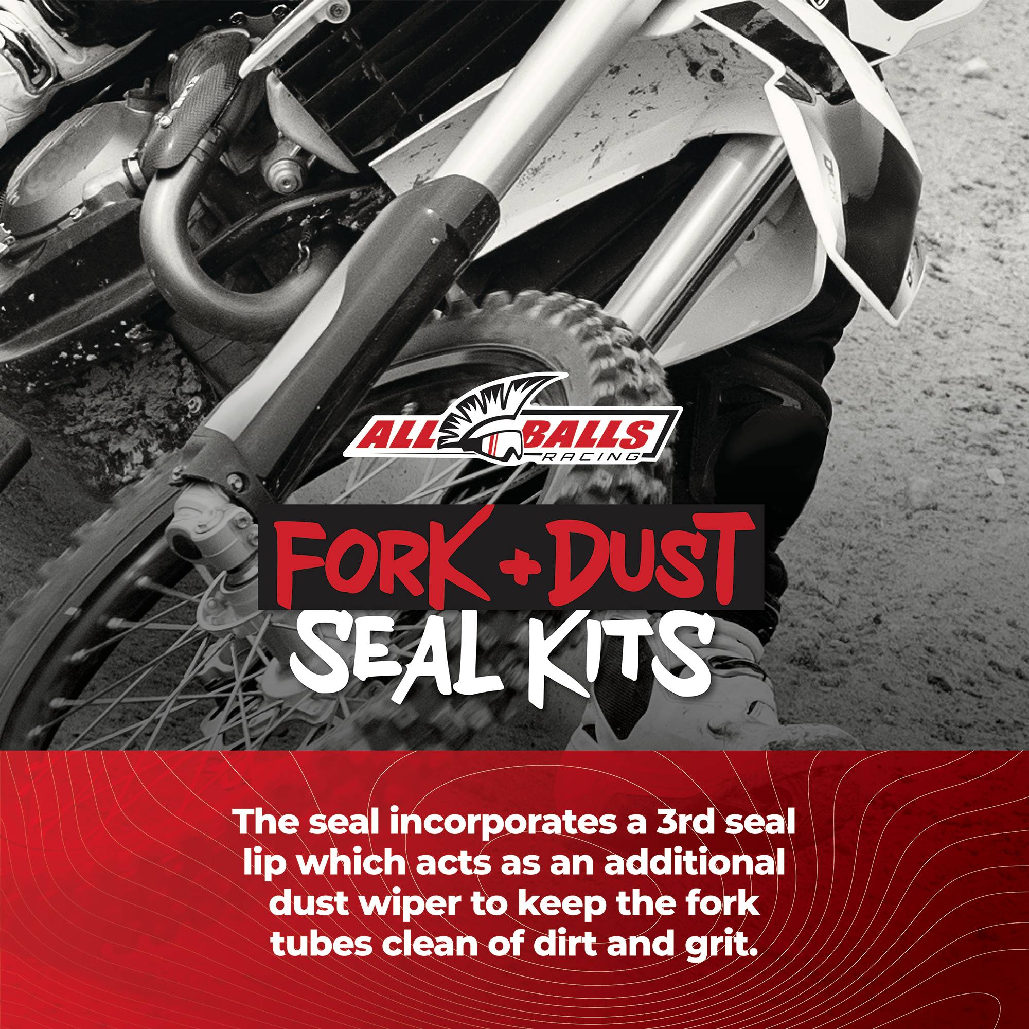 All Balls Fork Seal & Dust Seal Kit for Yamaha XJ750 (81-83) XV500