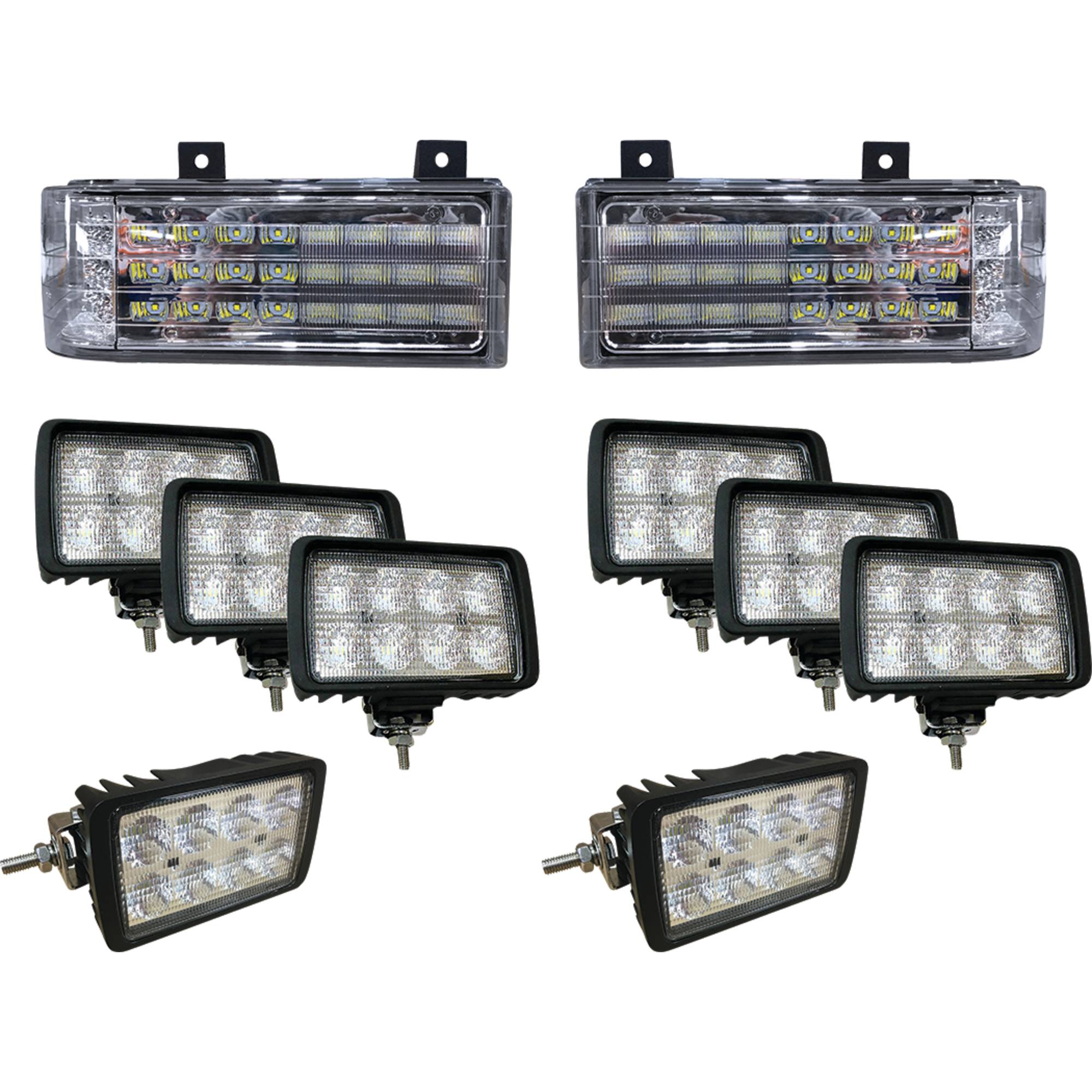 Tiger Lights 12V Complete LED Light Kit Flood/Spot Combo OffRoad Light