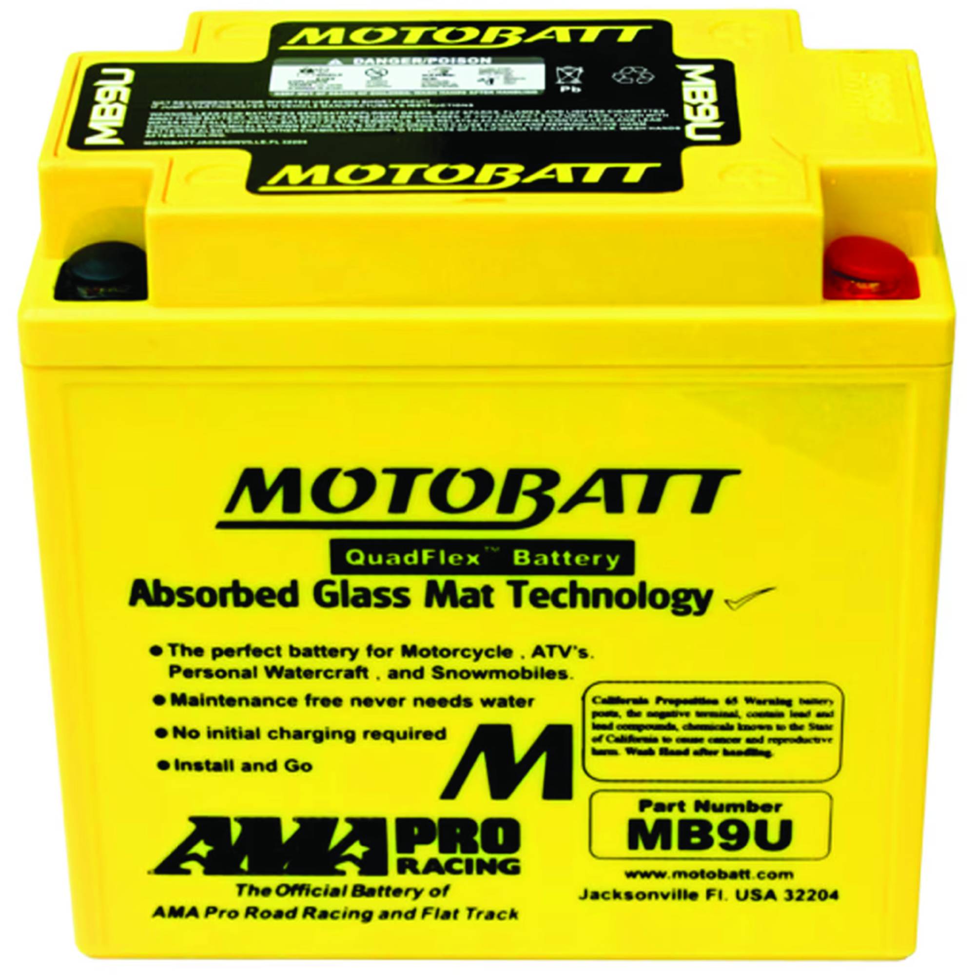 New Motobatt Battery For Kawasaki KH500-A 500cc 1976 12N7-3A 12N7