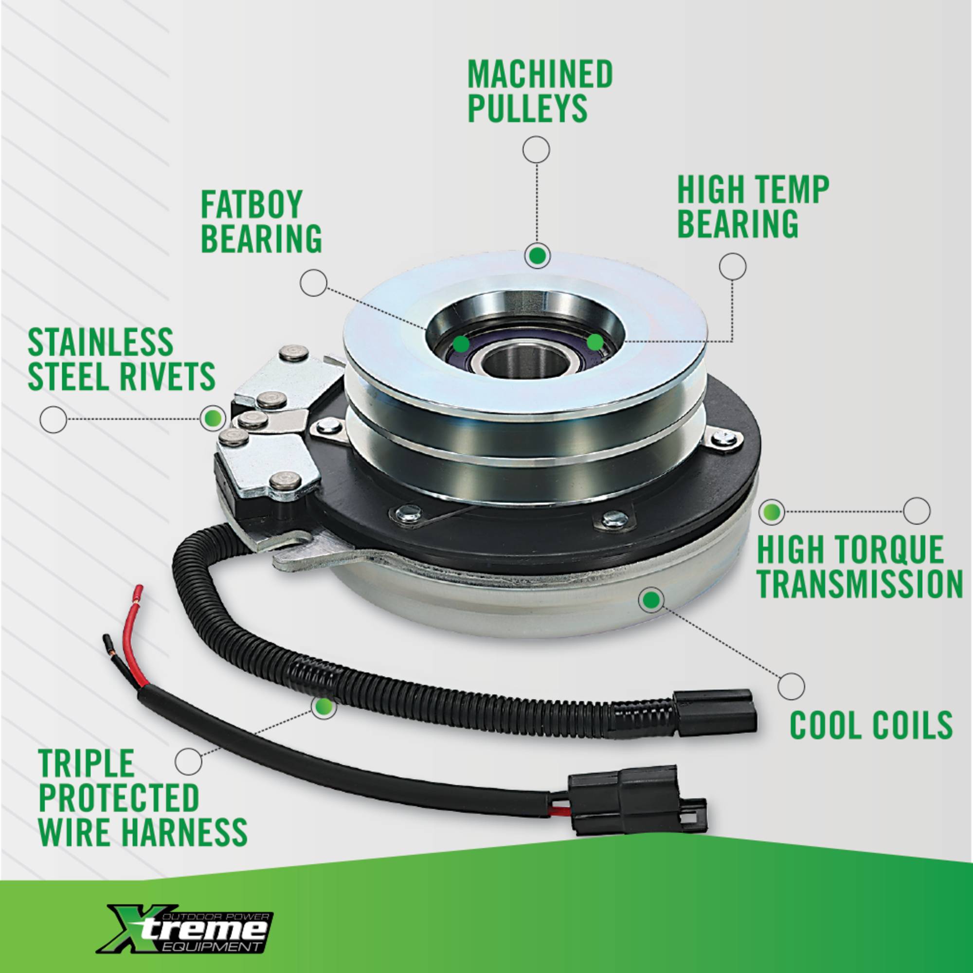 PTO Clutch For Snapper Pro ZF Series Outdoor Power Xtreme