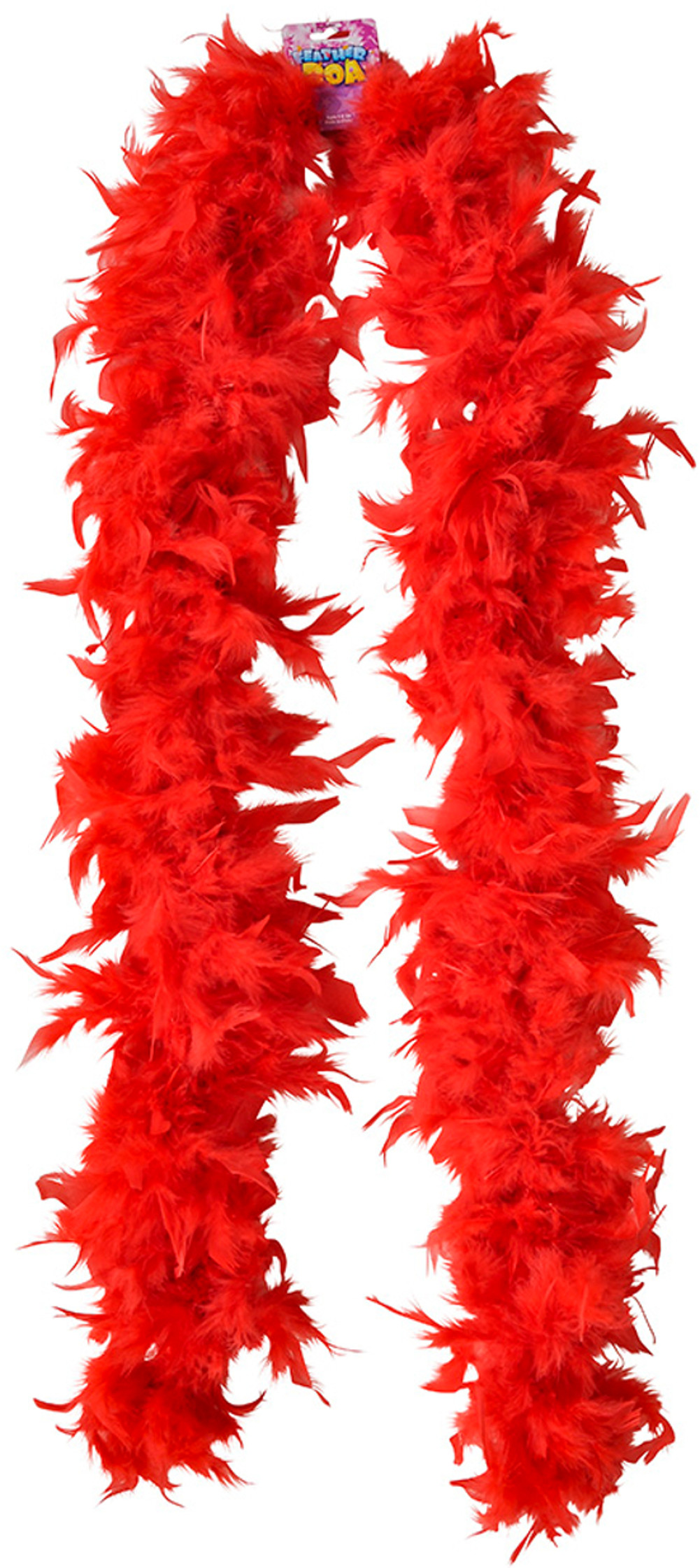 Dozen Red 20s Style Feather Boas