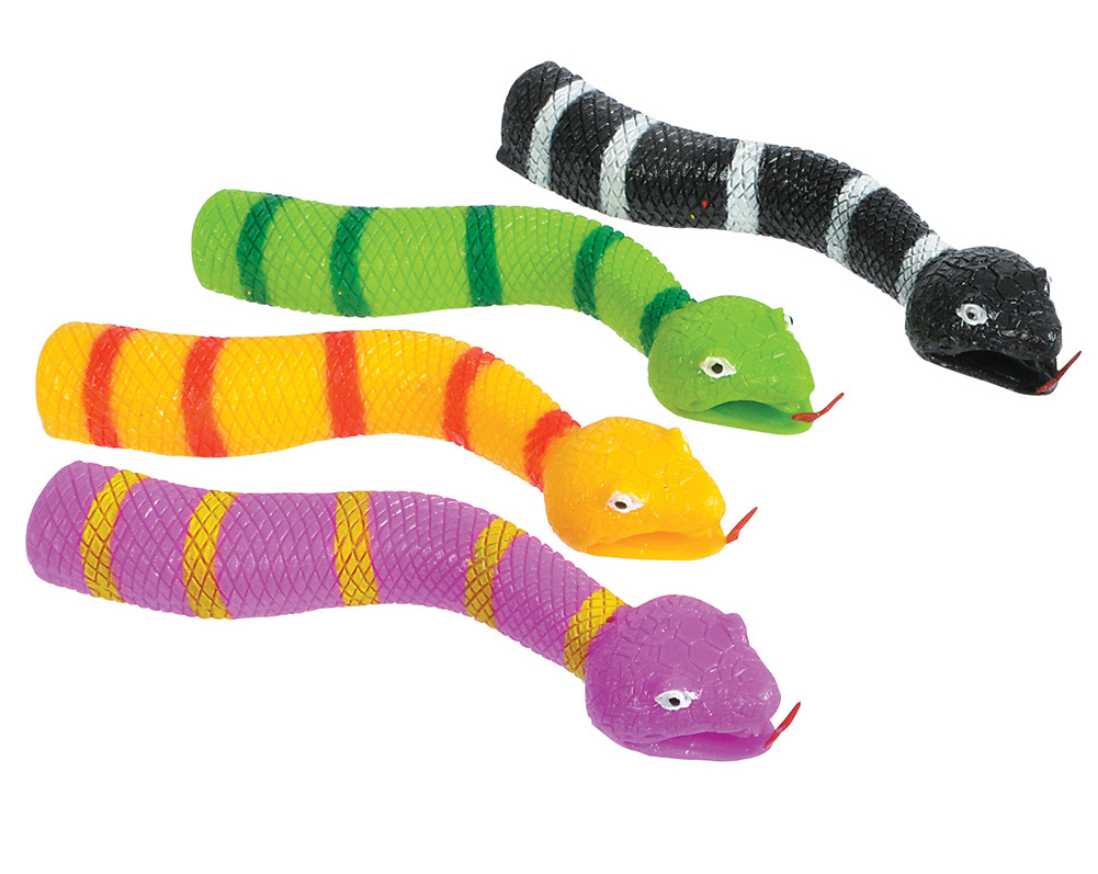 Green Snake Finger Puppet