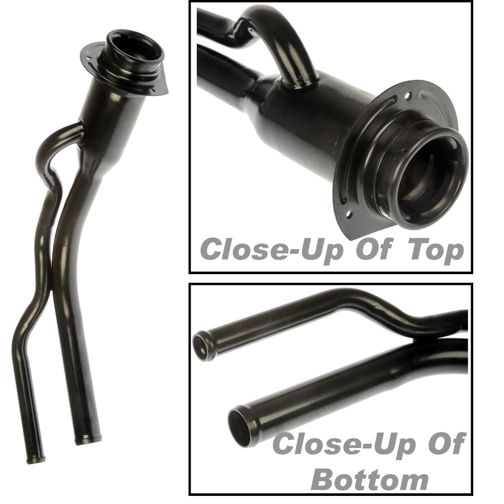 APDTY 688041 Fuel Tank Filler Neck Tube Pipe Fits 98-02 Dodge Ram 1500 2500 Gas