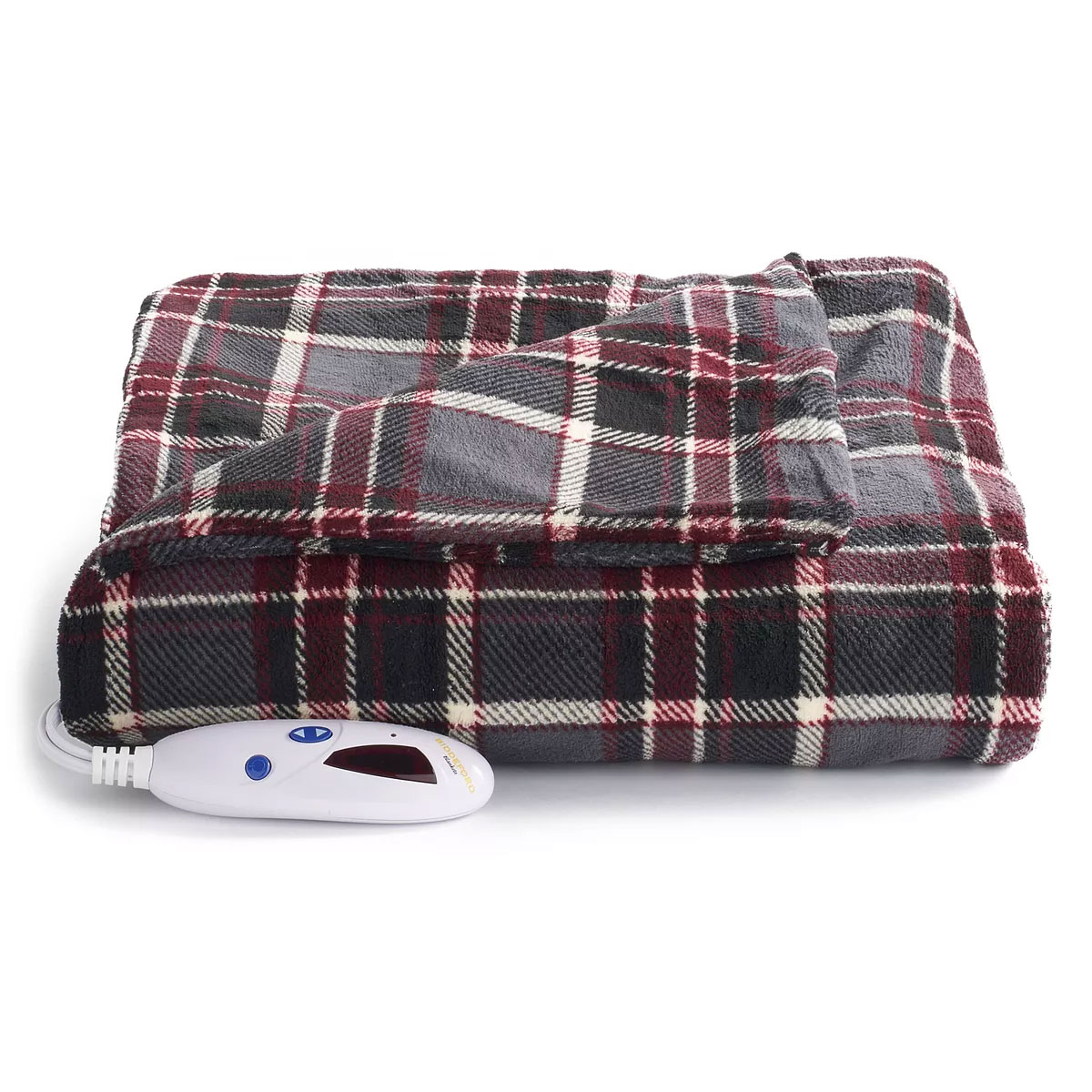 Biddeford Microplush Electric Heated Warming 180G Throw Blanket Digital