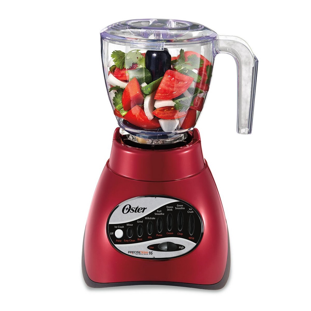 Oster BLSTCCRFPN01 Classic Series Blender Plus Food Chopper Glass Jar