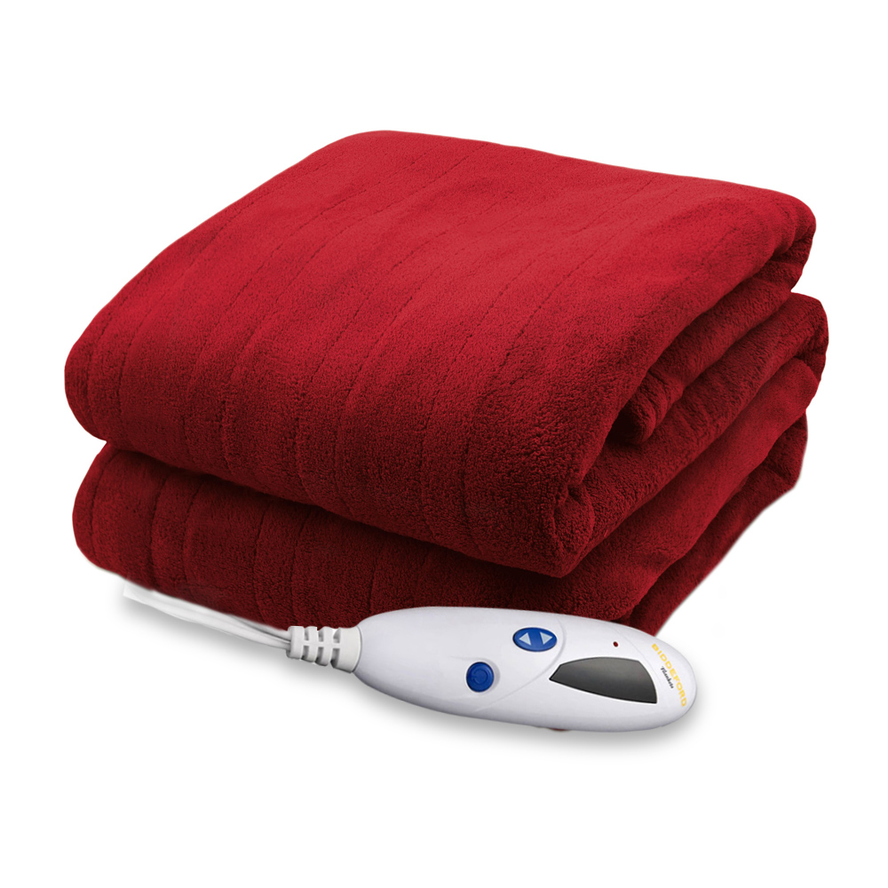 Biddeford Microplush Electric Heated Warming Throw Blanket Digital eBay