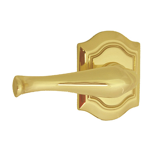 Baldwin 5447.030.LDM Bethpage Left Hand Dummy Lever Handle Polished Brass - Dummy Door Locks Home and Garden Baldwin 5447.030.LDM Bethpage Left Hand Dummy Lever Handle Polished Brass - Dummy Door Locks Home and Garden