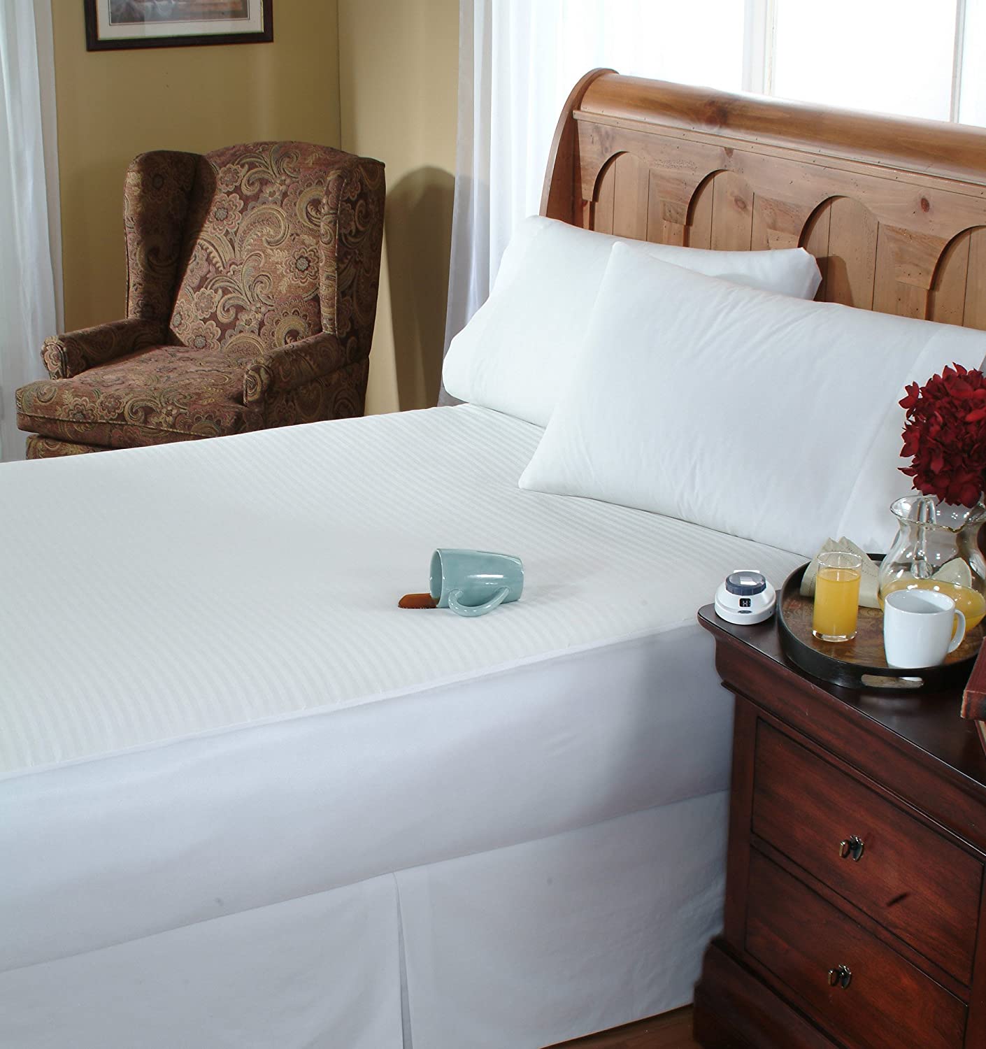 Serta Low Volt Waterproof Electric Heated Warming Mattress Pad King