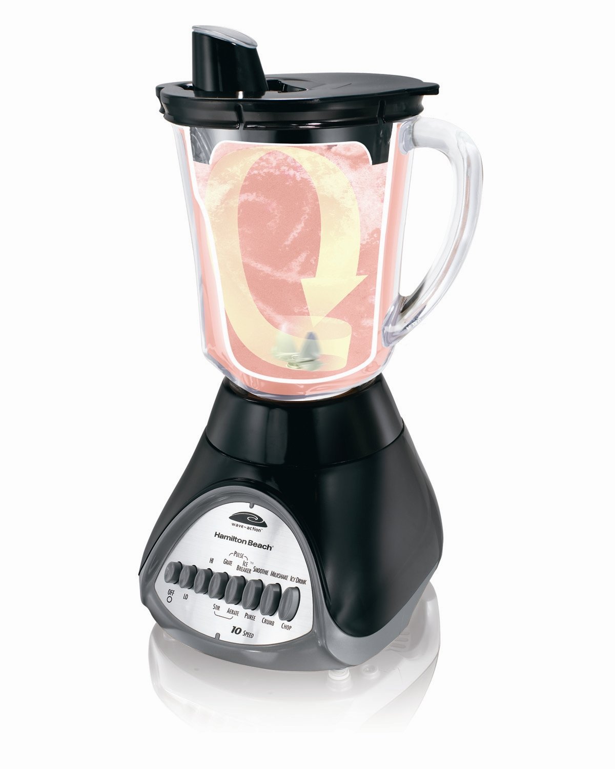Hamilton Beach 50246 Smooth Pour 10Speed Blender with 40 oz Glass Jar