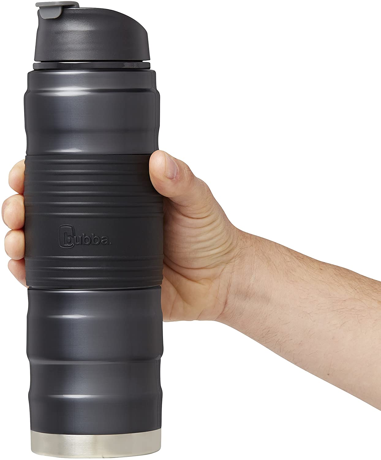 Bubba 20085 Hero DualWall VacuumInsulated Stainless Tumbler with Grip