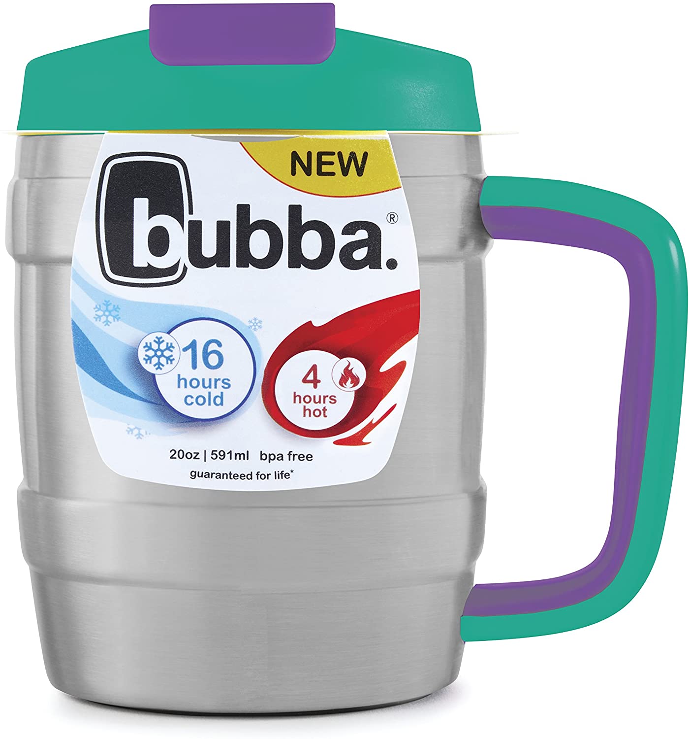 Bubba 2035566 Keg VacuumInsulated Stainless Steel Travel Mug, 20 oz
